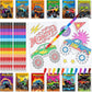 BenLouis 24 Monster Truck Mini Coloring Books Kids with 24 Stacking Crayons Monster Car Party Favors Activity Books Bulk for Kid