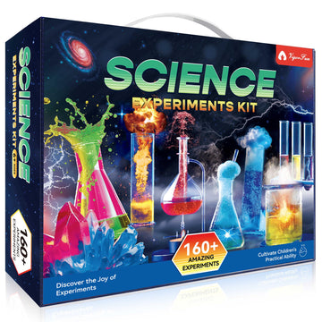 160+ Experiments Science Kit For Kids Ages 3 4 5 6 7 8, Stem Toys For 9-12 Year Old Boys Girls, Educational Chemistry Physical L