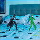 Batman 12-Inch Bat-Tech Action Figure (Black/Blue Suit), Kids Toys For Boys Aged 3 And Up
