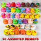 Rubber Ducks For Jeep Ducking 50 Pcs Assorted Rubber Ducks For Duckies Games, Jeeps Ducking / Cruise Ships And Bath / Pool Play - Small 2 Inch Rubber Duck