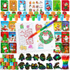 BenLouis Christmas Party Favors for Kids Christmas Classroom Gifts Prize Stockings Filler Coloring Books Bulk for Students Craft