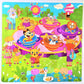 Folca 1 Pc Big Wooden Puzzle for Kids,Educational Toys (Garden2 Puzzle)