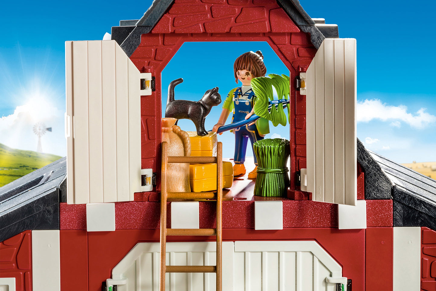 Playmobil Barn With Silo