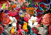 Ravensburger 300 Piece Jigsaw Puzzle - Tropical Flowers, Softclick Technology, 15.4 x 10.7 inches, Multicolor, Model 13309