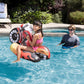 Poolmaster Inflatable Motorcycle Pool Float Toy for Kids, Large Red Vinyl, Model 81752