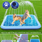 Epn Sprinkle Splash Pad, Extra Large Sprinkler Play Mat For Dogs & Kids, Thicker Wading Pool Summer Outdoor Water Toys (39 In)