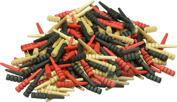 Maple Landmark Wood Cribbage Pegs - 180-Piece Set, Small, Red/Black/Natural