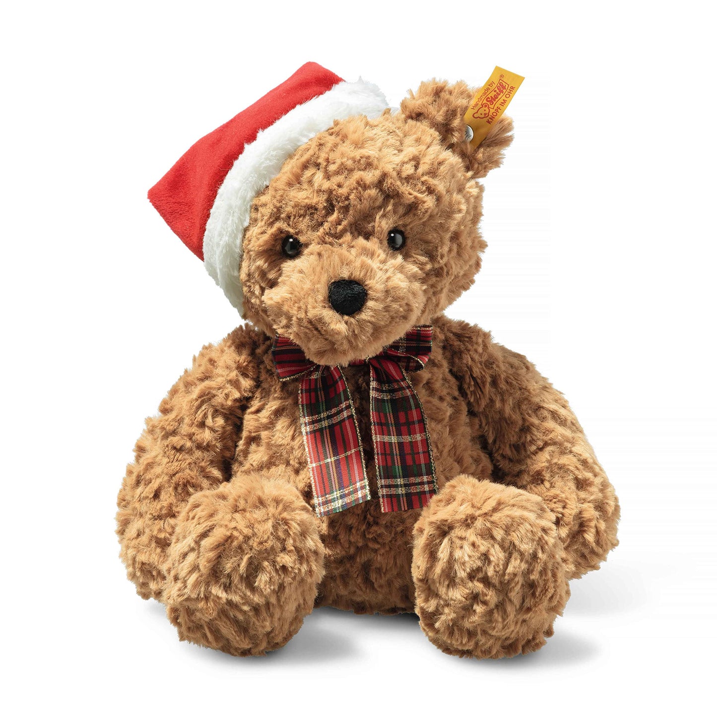 Steiff Soft Cuddly Friends Jimmy Teddy Bear Christmas, 12 Plush Toy