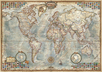 Educa Political Map of The World Puzzle  1500-Piece