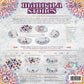 Board And Dice Mandala Stones