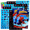 Spiderman Homcoming Stickers Party Favors Bundle of 12 Spiderman Sticker Sheets and 2 GWW Specialty Reward Stickers