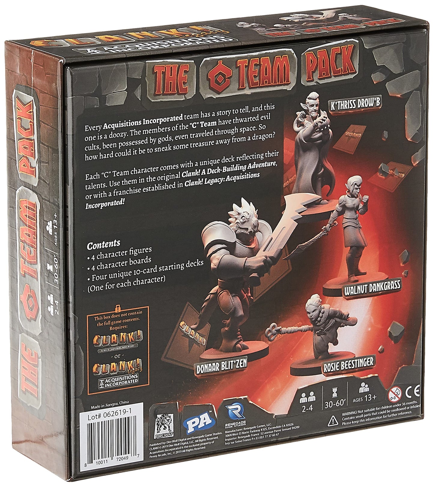 Renegade Game Studios Clank! Legacy: Acquisitions Incorporated - C Team (Rgs02049)