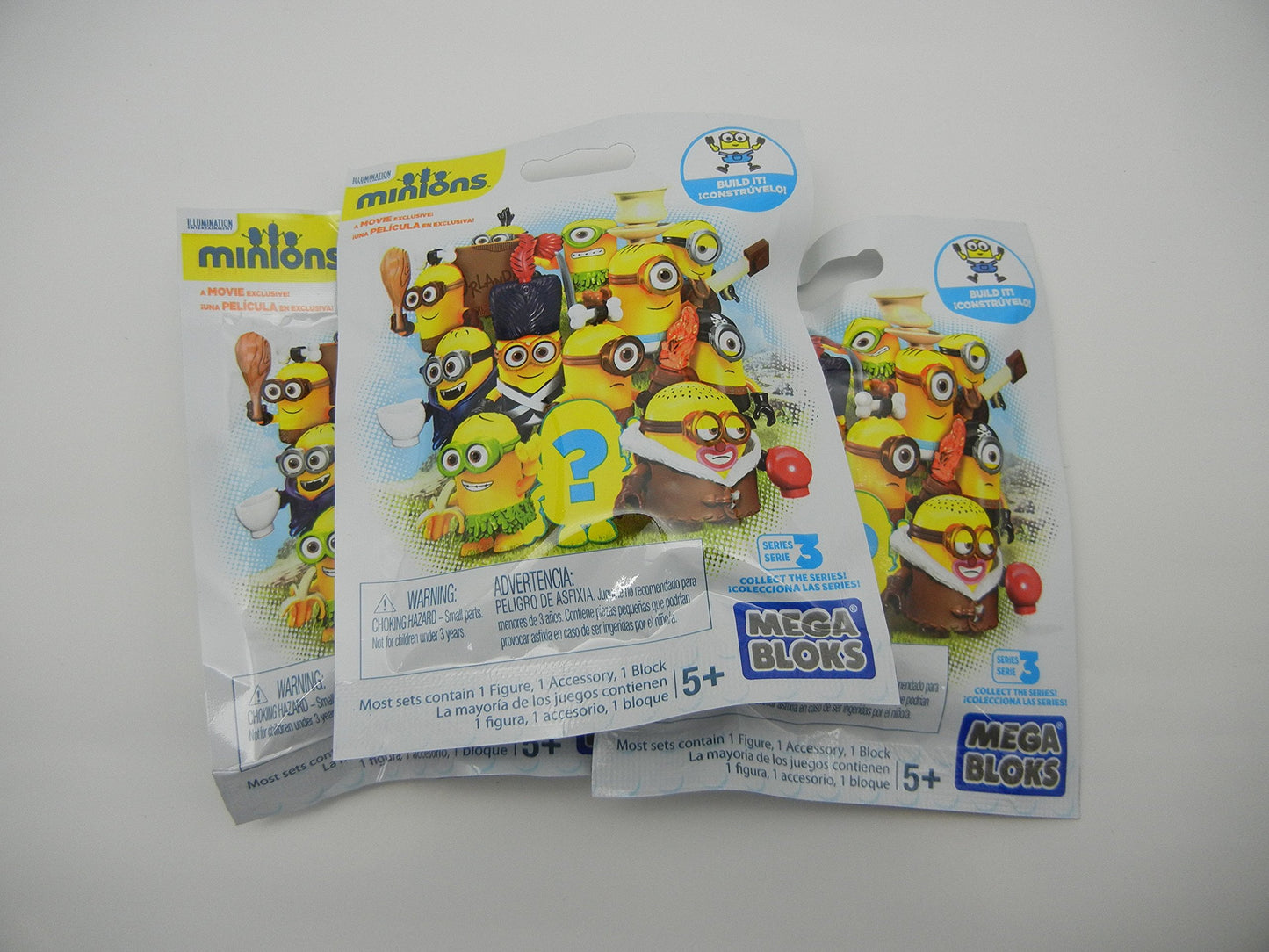 Mega Bloks Minion Mini Figure Blind Pack (3 Pack)
