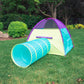 Neon Hide Me Tent And Tunnel Combo - 48 X 48 X 42 Inches