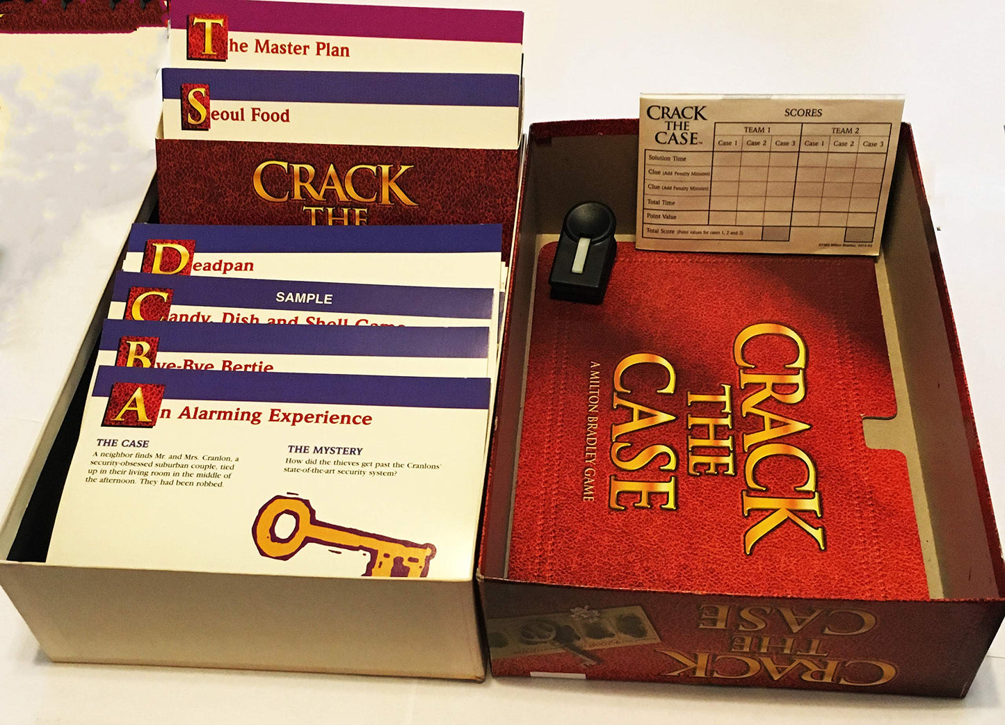 Milton Bradley  The Case ~ A Compendium of Mini-Mysteries