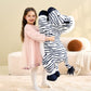 Ikasa Large Zebra Stuffed Animal Plush Toy,30' Giant Zebra Cute Jumbo Soft Toys,Huge Big Size Plushy Fluffy Fat Oversized Plushie,Gifts For Kids