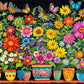 Cross & Glory - Floral Fantasia: A Butterfly'S Haven - 1000 Piece Jigsaw Puzzle For Adults | Glare-Free | Colorful Garden And Butterfly Scene | Flower Puzzle