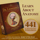 Genius Games Human Head Anatomy Puzzle - Adult Jigsaw Puzzles Unique Gifts For Kids Educational Science - 441 Piece Teen Floor Puzzle - Genius Games Dr. Livingston