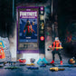 Jazwares Fortnite Vending Machine with X-Lord Figure, 9 Weapons, 4 Back Bling, Piccolo Size, Purple, Model FNT0406