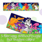 The Learning Journey Long & Tall Puzzle - Color Dancing Dinosaurs - 51 Piece, 5-Foot-Long Preschool Puzzle - Educational Gifts For Boys & Girls Ages 3 & Up, Multi (423929)