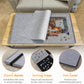 Lavievert Jigsaw Puzzle Board With 8 Sorting Trays & Cover, Portable Puzzle Mat, Lightweight Felt Puzzle Plateau For Adults, Lar