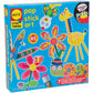 ALEX Toys Little Hands Pop Stick Art Craft Kit, Create Cute Animal and Flower Puppets, Allows Children to be Creative and Use th