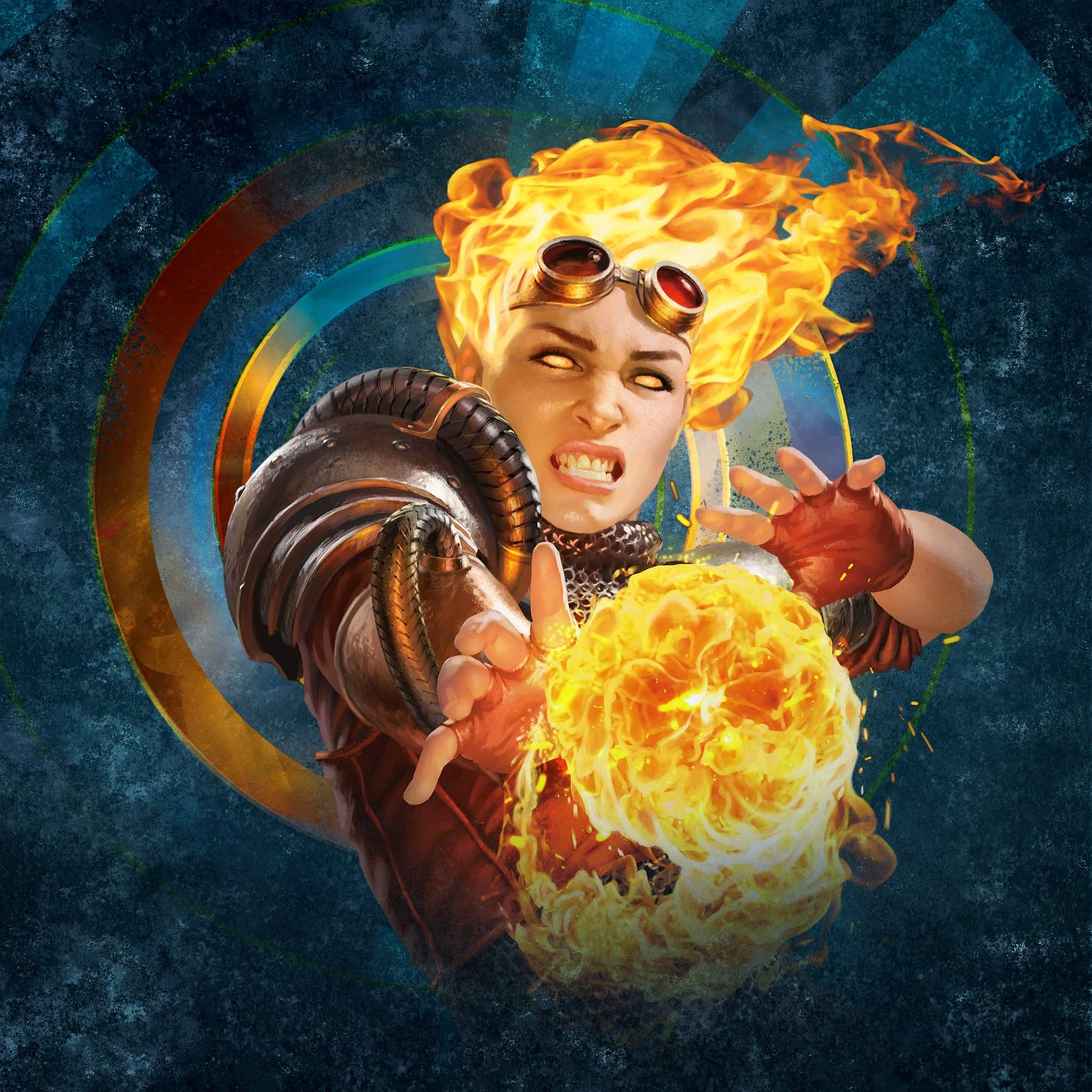 Magic: The Gathering Chandra, Flame’S Catalyst Planeswalker Deck | Core Set 2021 (M21) | 60 Card Starter Deck, C76580000