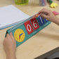 Edxeducation Time Flip Chart - Teaching Clock For Kids - Learn To Tell Time With Analog And Digital Formats