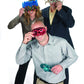 Metallic Half-Masks (24 pieces)-Masquerade Masks, Mardi Gras, Party Supplies