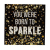 CRYSTAL ART Born to Sparkle Card Kit 18 x 18 cm