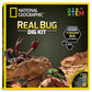 National Geographic Real Bug Dig Kit - Dig Up 3 Real Insects Including Spider, Fortune Beetle And Scorpion - Great Stem Science Gift