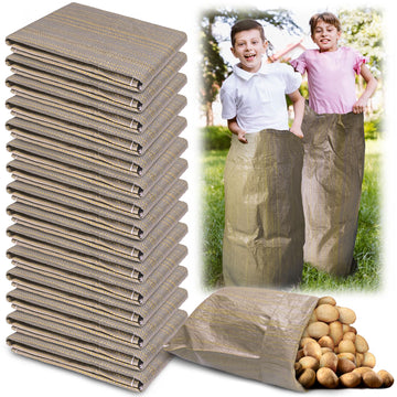 Potato Sack Race Bags,24''X40'' Outdoor Lawn Games For Adults And Kids,Large Gunny Sacks Burlap Bags,Suitable For Outdoor Sports