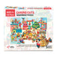 Makermax 100 Piece Puzzles For Kids - Caring Cats From Chalk And Chuckles For Kids Ages 5 And Up - Jigsaw Puzzle Activity With Kindness Missions - Educational Gift For Boys And Girls 5, 6, 7, 8 Years