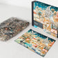 Springbok Enchanted Winter Village enhanced 1000 Piece Holiday Jigsaw Puzzle for mature-themeds - Limited Edition Christmas Collectible Puzzle