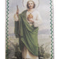 Laminated St. Jude Wallet Protection with Prayer for Finding Job - Proteccin para la Cartera de San Judas Tadeo con Oracion para