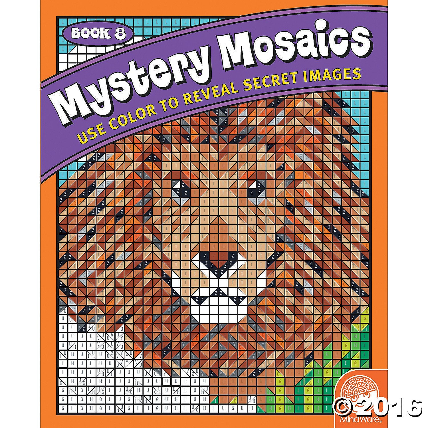 MindWare Color by Number Mystery Mosaics: (Book 8)