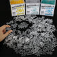 GEMTURT Unique Jigsaw Puzzle - 240 Pieces Blue Acrylic - Non-Repeat Shape - Difficult Puzzle for Adults - Model 1