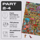 Unidragon Original + Ic4 Design Wooden Jigsaw Puzzle For Adults And Kids, Puzzle Board Game, Quezzle Amazing Cappadocia, Part 2-4, 750 Pieces, Beautiful Gift Package,