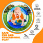 Play Tunnel For Toddlers 1-3, Kids Tunnel Crawling Indoor Outdoor Mesh See Through Baby Tunnel Pop Up Play Tent Crawl Tunnel Toy
