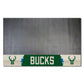FANMATS 14211 Milwaukee Bucks Vinyl Grill Mat - 26in. x 42in. - Deck Patio Protective Mat | Oil, flame, and UV resistant