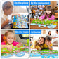 Igetooy Reusable Sticker Books For Toddlers 1-3, Farm Stickers For Kids, Stickers For Toddlers 3+ Ages, Airplane Train Car Travel Essentials Toy For Kids Girls Boys