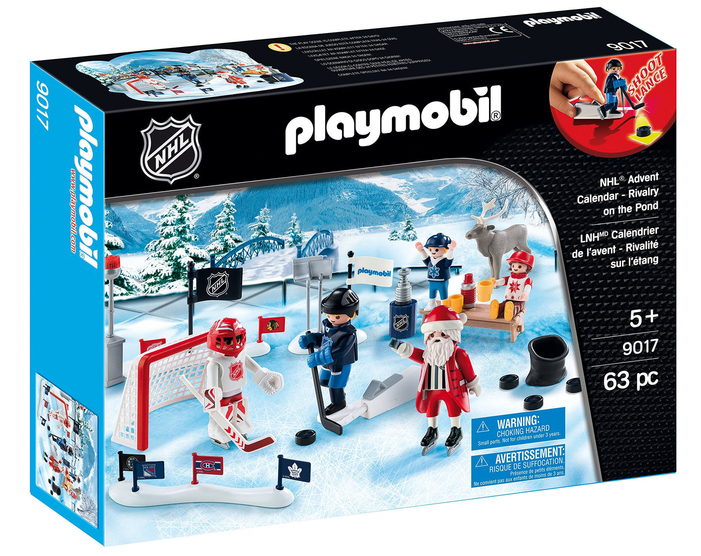 Playmobil NHL Advent Calendar Rivalry On The Pond Building Kit
