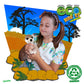 Ecobuddiez - Meerkat From Deluxebase. 9-Inch Sustainable Plush Animal From Recycled Materials, Eco-Friendly Soft Stuffed Toy, Ch
