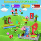 Hltyigr 150PCS Magnetic Blocks-Magnetic Building Blocks Magnet Toys Set Stacking Forest World with Magnet Construction Toys STEM Sensory Gift for Kids Toddlers Boys & Girls Birthday Gifts Ages 3+