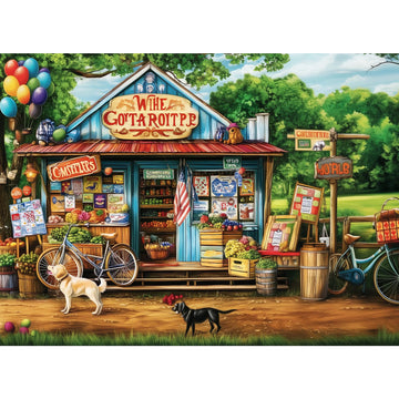 Puzzles 300 Pieces For Adults | Ht Vegetable Store Puzzles | Recycled Cardboar Jigsaw Puzzles 300 Pieces | Challenging Family Activity Great Gift Idea For Family Friends | 20.5 X 15 Inches