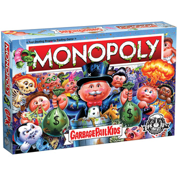 Monopoly Garbage Pail Kids | Based On Topps Company Garbage Pail Kids Trading Cards | Collectible Monopoly Game | Officially Lic