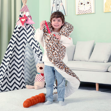Ikasa Giant Snake Stuffed Animal Plush Toy,106' Large Rattlesnake Cute Jumbo Soft Toys,Huge Big Size Fluffy Plushy Fat Plushie,Gifts For Kids