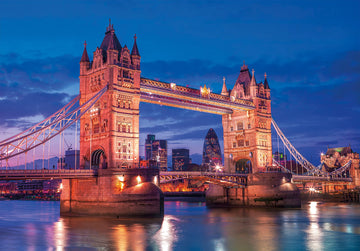 Clementoni - 39674 Collection Puzzle Tower Bridge - Jigsaw Puzzle 1000, Made In Italy, Jigsaw Puzzle For Adults Pieces