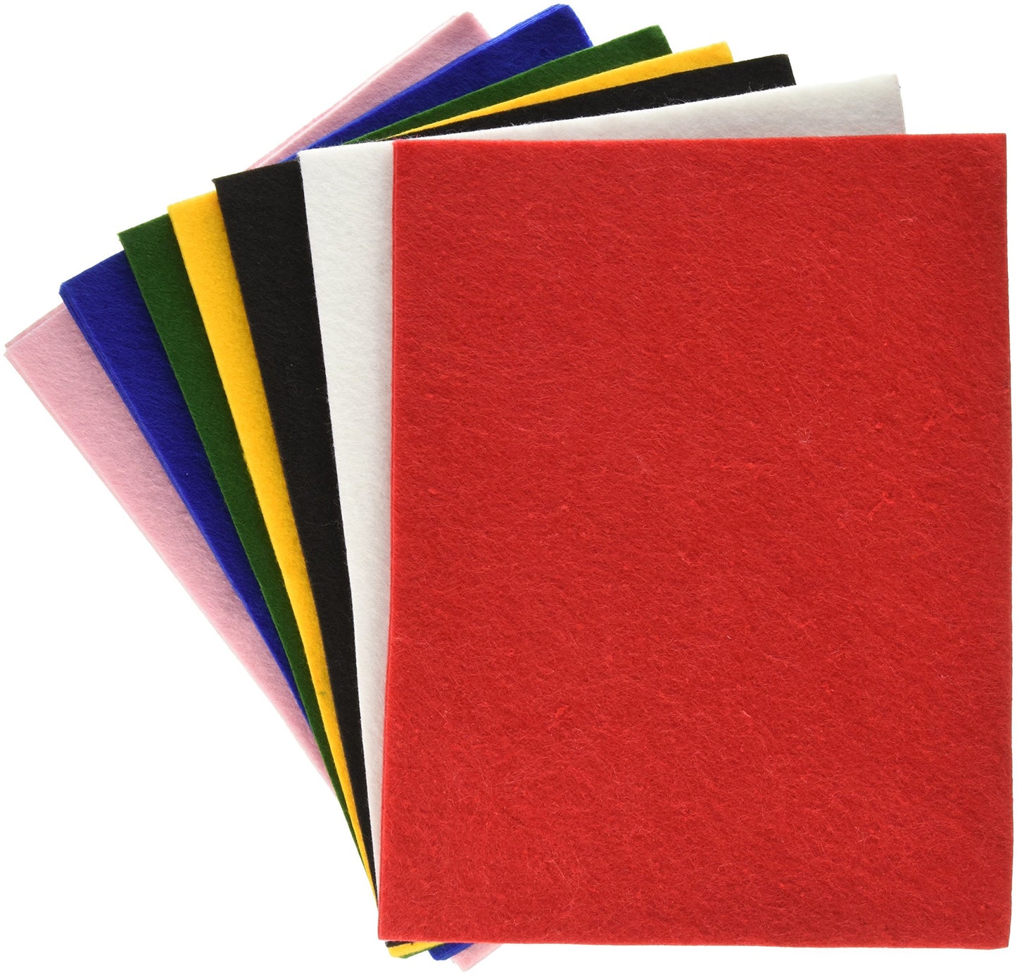 Chenille Kraft 3904 One Pound Felt Sheet Pack, Rectangular, 9 x 12, Assorted Colors