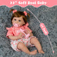 Ekokiz Realistic Baby Doll 22-Inch Lifelike Newborn Baby Doll Soft Cloth Body Real Life Baby Dolls With Clothes And Toy Accessor